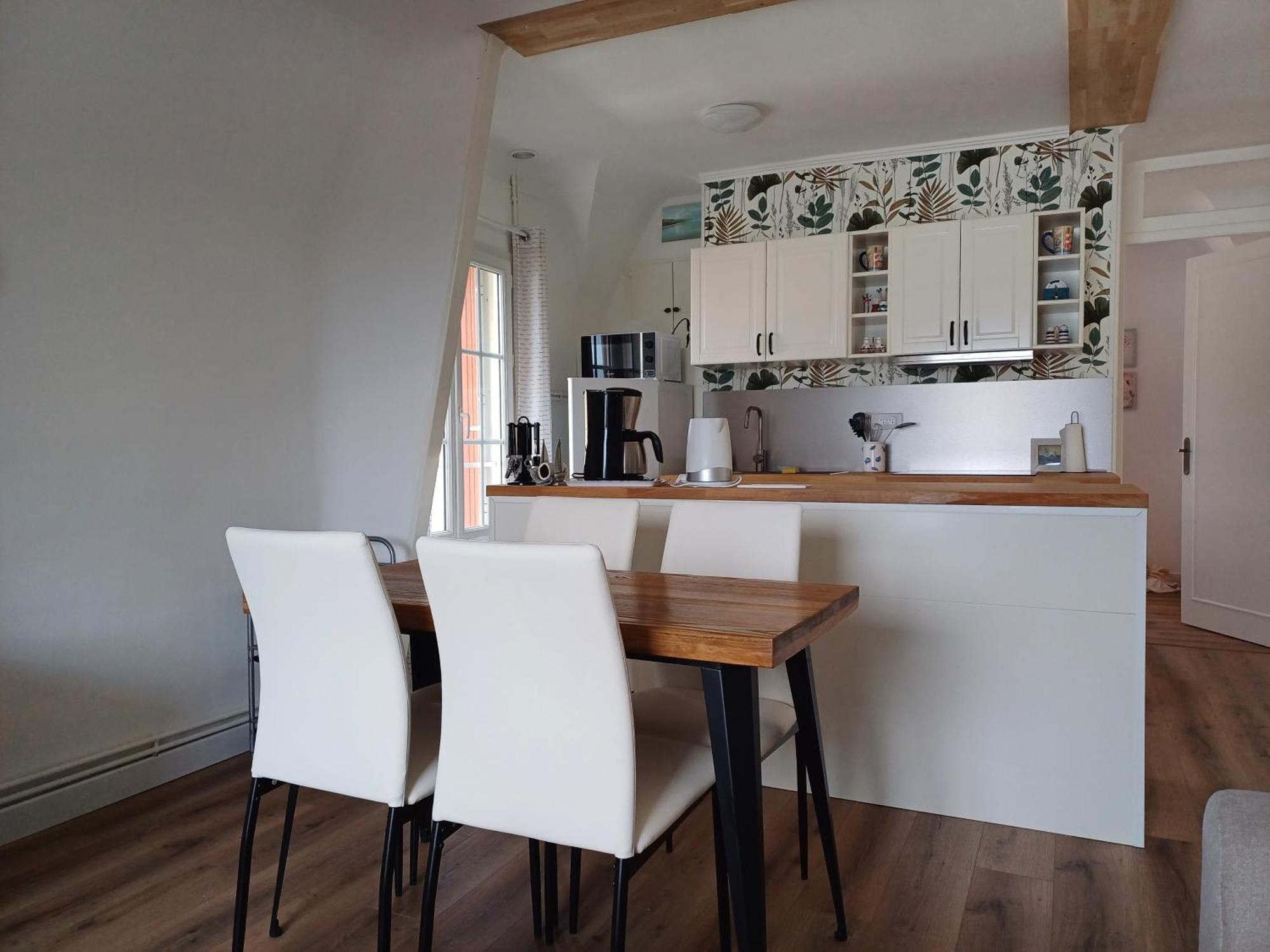 Au Gre Des Marees 2 Appartement Face A La Mer 2Eme Etage Ault Eksteriør billede