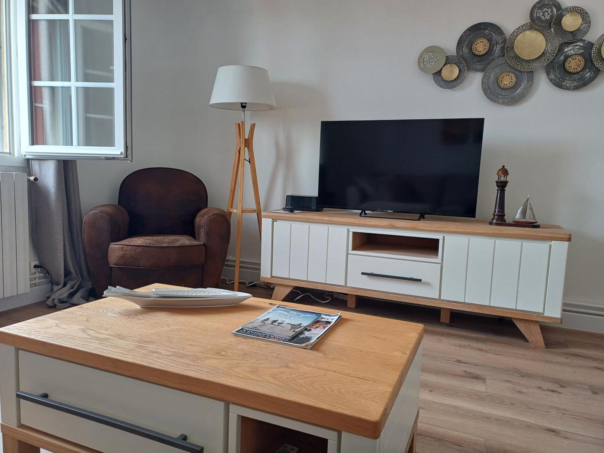 Au Gre Des Marees 2 Appartement Face A La Mer 2Eme Etage Ault Eksteriør billede