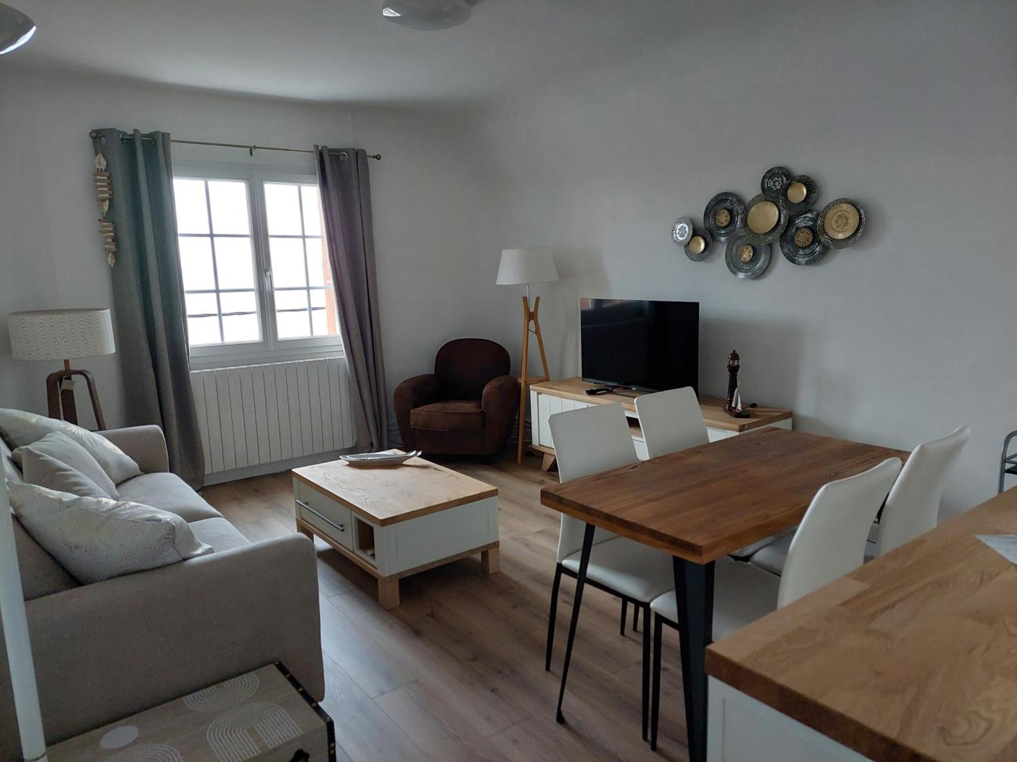 Au Gre Des Marees 2 Appartement Face A La Mer 2Eme Etage Ault Eksteriør billede